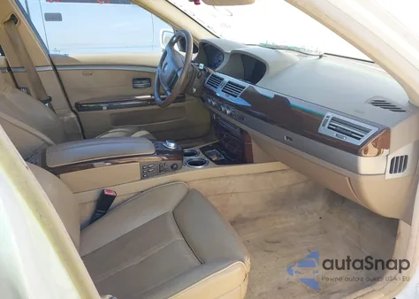 2006 BMW 750Li z USA, uszkodzony, nr VIN WBAHN83556DT30192